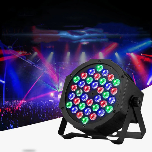  Proyector Led Rgb Dmx Luces Disco Luz Fiesta Rgb 1411 X2