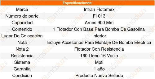 Base Bomba Gasolina F-150 Pick Up 5.4l V8 99 A 03 Intran