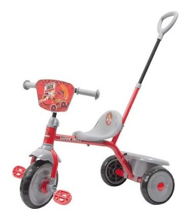 Triciclo Infantil Gris/rojo Cheer Way Triciclo Infan Tk710