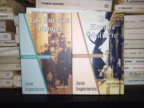 Lote X 2 Libros Nuevos J. Ingenieros (ver Descr) - Gradifco