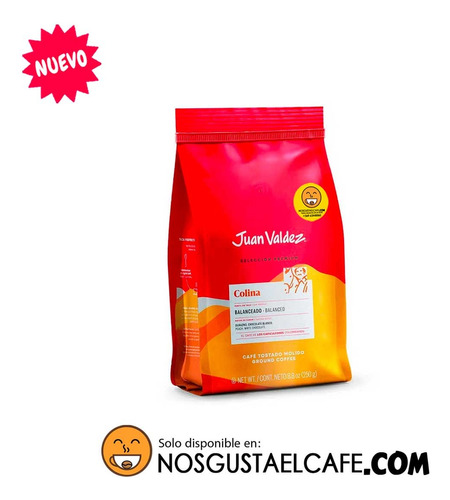 Café Juan Valdez® Premium Colina, 250 Grs. Molido