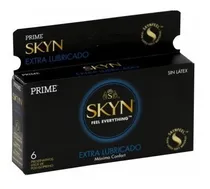 Comprar Prime Skyn Extra Lubricado Preservativo Latex Free Caja 6u