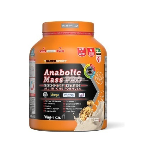 Anabolic Mass Pro American Cookies 1.6kg Namedsport