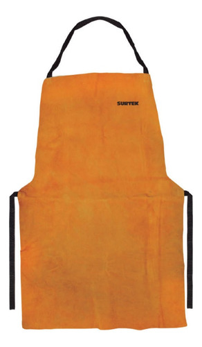 Mandil De Carnaza Largo Para Soldador Surtek® Anti Chispas