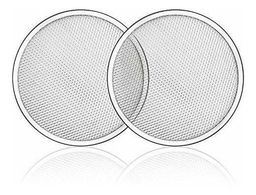 Tosnail 2 Pack 12 Pulgadas De Aluminio Sin Costuras Pizza Sc