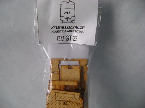 Imagen 1 de 8 de Nico Locomotora Gm Gt-22 Kit Fibrofacil H0 (mnl 07)
