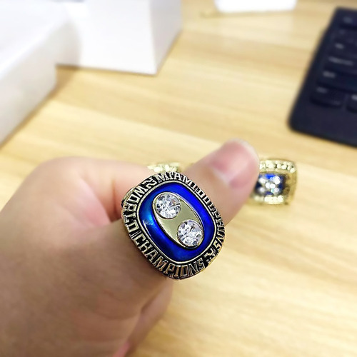 Nfl - Anéis Do Campeonato Miami Dolphins 1973