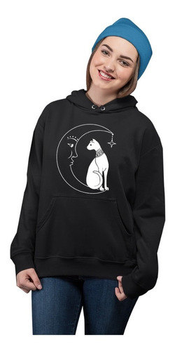 Sudadera Exclusiva De Gato En Media Luna De Cleen Alexer 