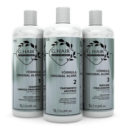 Ghair Escova Progressiva G-hair (3 X 1 Litro)