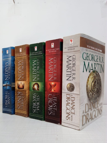 Livro Kit: A Song Of Ice And Fire - 5 Volumes - George R. R. Martin [2012]