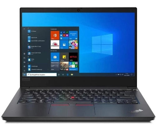 Notebook Lenovo E14 G2 Intel I7-1165g7 16gb Ssd 256gb Win11 Cor Preto