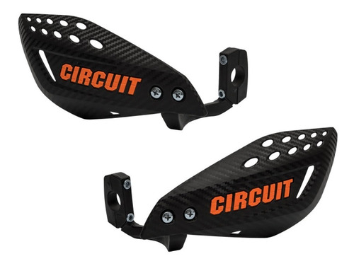 Imagem 1 de 3 de Protetor De Mao Circuit Vector Haste Nylon (par) Xre 300