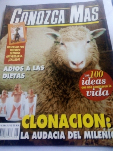 Revista Conozca Más Año 8 No. 8 Clonación