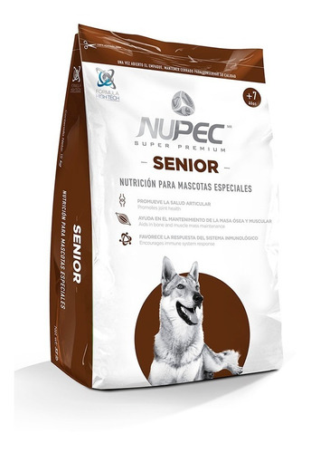 Alimento Nupec Croquetas Perro Senior Raza Median/grande 2kg