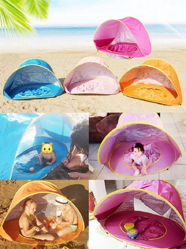 2023- Carpa De Playa De Juguete Para Bebés Con Piscina