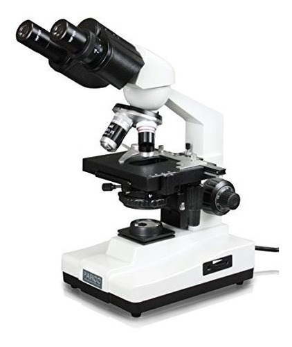 Parco Científico 3000 F-100 Binocular Microscopio Compuesto,