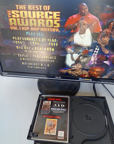 Dvd The Best Of The Source Awards Vol.1 Hip Hop History (Usado)