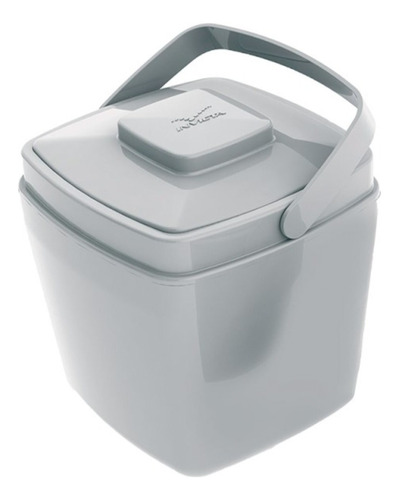 Hielera Conservadora Invicta 2,5lts Frapera Para Mesa Color Blanco