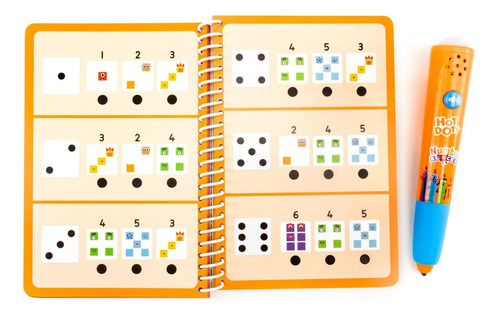 Cuaderno Interactivo Números 1-10 Con Lápiz 75 Actividades