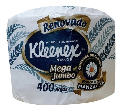 Papel Higiénico Kleenex Mega Jumbo Con 400 Hojas