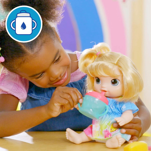 Baby Alive Fruity Sips Doll, Apple, Juguetes Para Niñas De 3