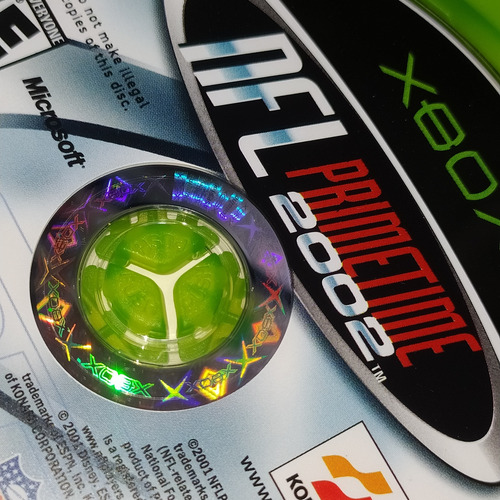 Nfl Prime 2002 Xbox - Longaniza Y (Usado)
