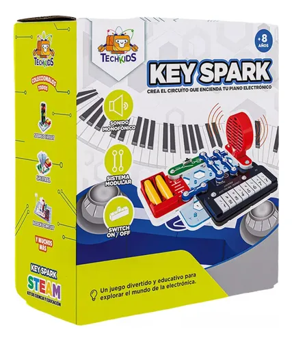 Juego De Ciencia Infantil Piano Electrico Techkids