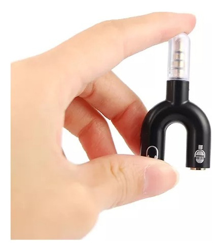 Divisor De Audio Estéreo 3.5 Mm Para Micrófono Y Audifonos