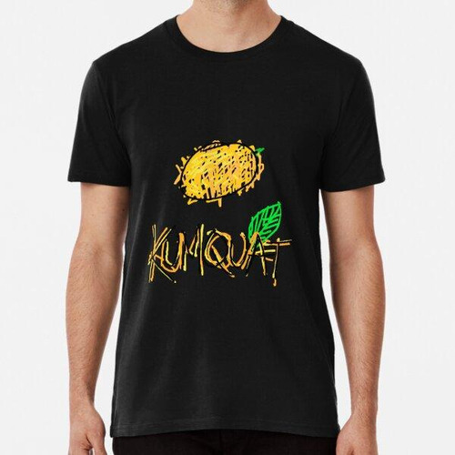 Remera Bosquejo Extraño Kumquat Algodon Premium