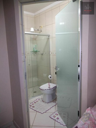 Imagem 8 de 30 de Casa À Venda Com 3 Dormitórios, Sendo 1 Suíte No Jardim Santo André Próximo Ao Terminal Vila Luzita - Tc1628