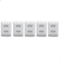 Comprar Kit 5 Tomada Dupla 20a 4x2 Embutir Aria Tramontina