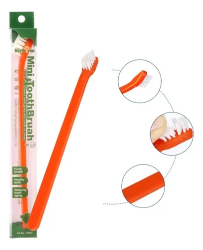 Cepillo De Dientes Para Gatos Perros Mascota Suave Higiene