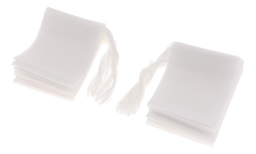 5 Bolsas De Filtro De Té Desechables Con Cordón, Bolsas De