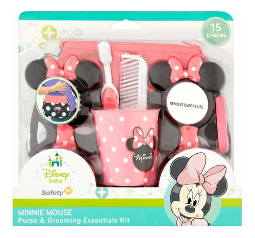 St Disney Baby  Piezas Minnie Mouse Kit De Monedero Y A...