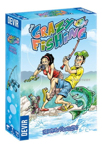 Crazy Fishing Original Español Devir Scarlet Kids
