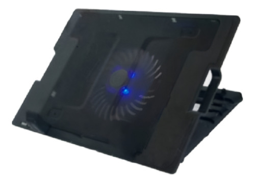 Base Enfriadora, Luz Led, 5 Ángulos Ajustables, 9 A 17 PuLG