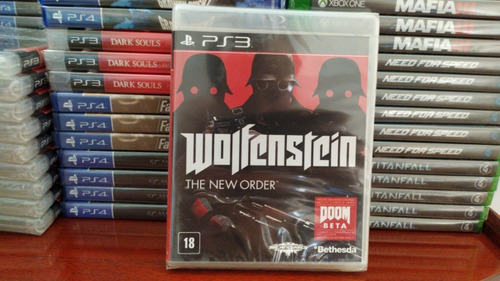 Wolfenstein The New Order Ps3 Mídia Física Original Lacrado
