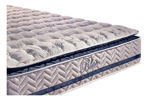Cama Box Casal: Colchão Molas Ensacadas Paropas Blue+base