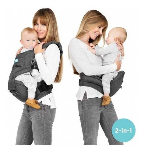 Mochila Porta Bebe Ergonomico 2 En 1 Se Utiliza En 2 Formas