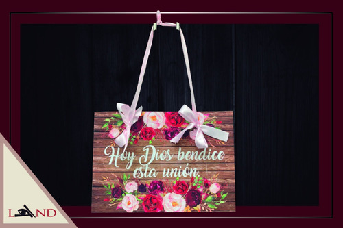 Letreros De Boda Para Pajecillos O Decoración De Eventos