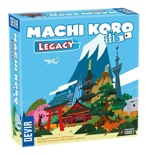 Machi Koro Legacy Juego De Mesa Decisiones Original Devir