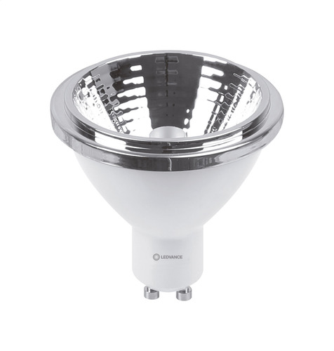 10x 7020044 - Led Ar70 4w 4000k 12° 300lm Gu10 - Ledvance