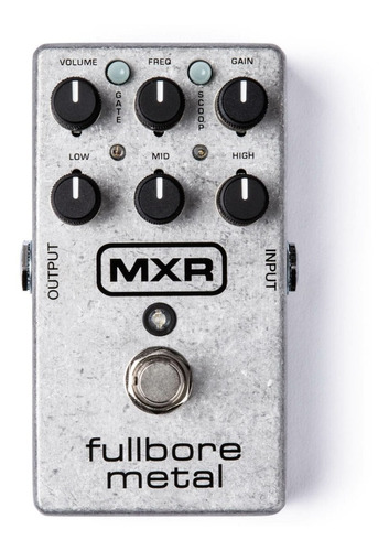 Pedal Mxr M116 Fullbore Metal Distortion + Cable Interpedal 