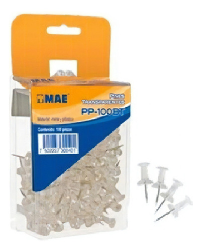 Pines Mae Pp-100bt Estuche De 100 Piezas Color Blanco /v