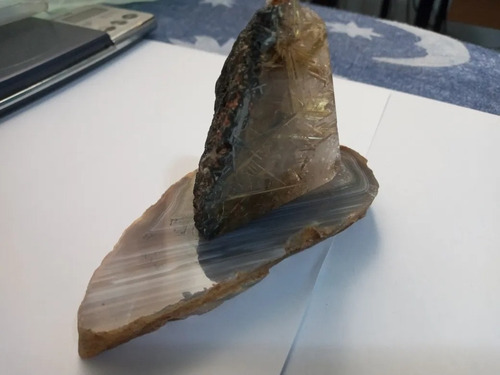 Imagen 5 de 10 de 0026 Se Vende Piedra De Cristal Rutilado Unica De Colección