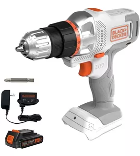 Taladro Destornillador Black & Decker Matrix 20v, 3/8