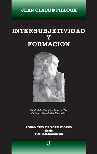 Intersubjetividad Y Formación - Jean Claude Filloux