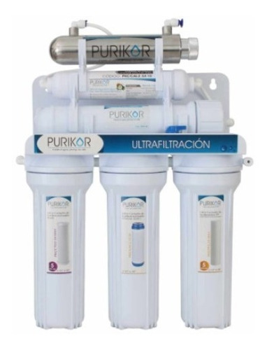 Purificador De Agua, Ultrafiltración, Luz Uv Purikor Pkuf-6