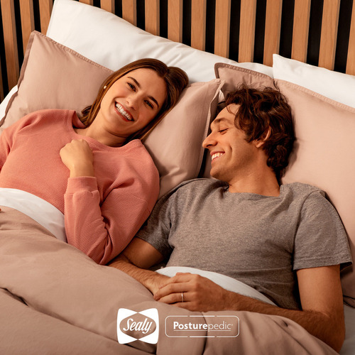 Colchón King Size Sealy Bradshaw Linea Form-i Color Rosa