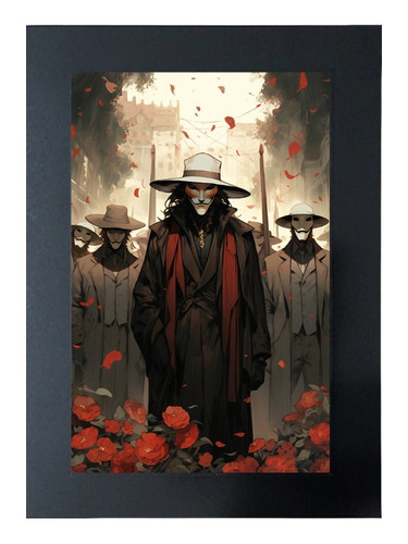 Cuadro De V De Vendetta # 7